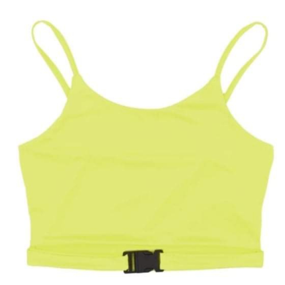 Eyecatchndrip Buckled Halter Top